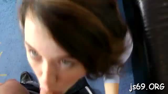 Tight looking sweetheart loves riding that cock hardcore style